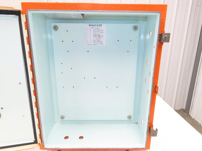 Hoffman A242008LP Electrical Enclosure Nema Type 12 24x20x8" Hinge Wall Mount