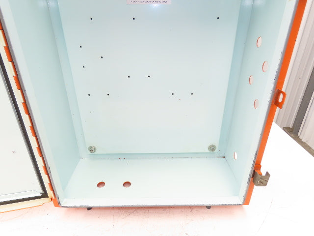 Hoffman A242008LP Electrical Enclosure Nema Type 12 24x20x8" Hinge Wall Mount