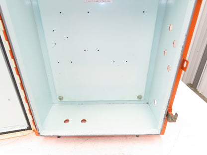 Hoffman A242008LP Electrical Enclosure Nema Type 12 24x20x8" Hinge Wall Mount