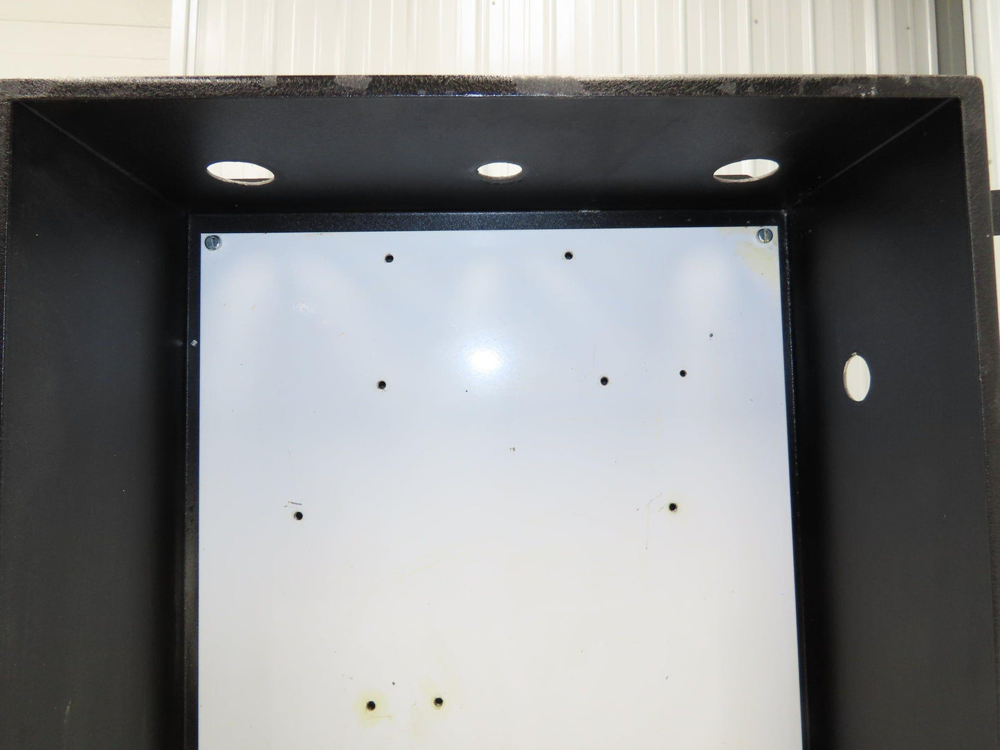 Electrical Enclosure 16x14x6" Wall Mount Back Plate Black Powercoated