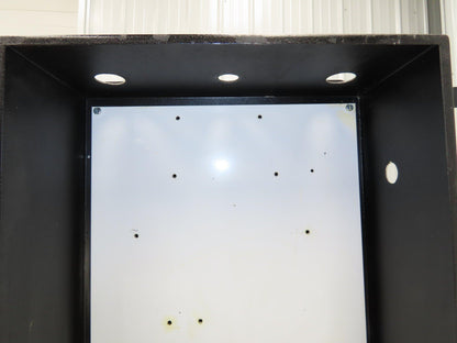 Electrical Enclosure 16x14x6" Wall Mount Back Plate Black Powercoated
