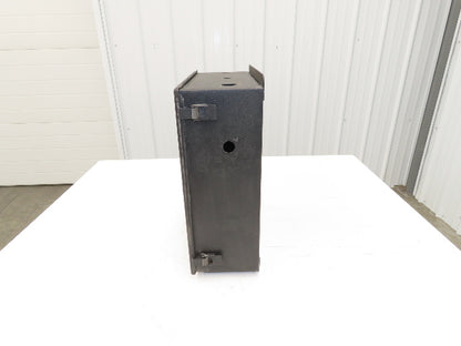 Electrical Enclosure 16x14x6" Wall Mount Back Plate Black Powercoated