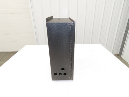 Electrical Enclosure 16x14x6" Wall Mount Back Plate Black Powercoated