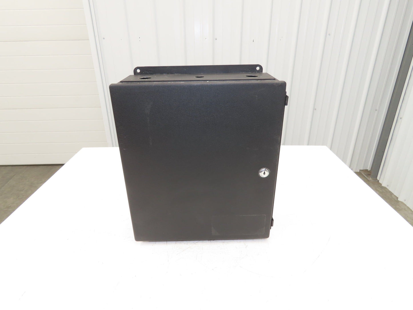 Electrical Enclosure 16x14x6" Wall Mount Back Plate Black Powercoated