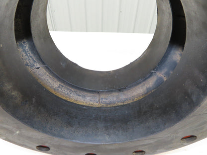 Mercer Rubber 450R Flexmore Expansion Joint 10" Dia x 8"H 16" Flange #150