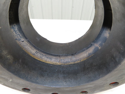 Mercer Rubber 450R Flexmore Expansion Joint 10" Dia x 8"H 16" Flange #150