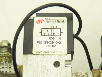 05R113AD P251SS-O24-D-G Regulator Gauge Solenoid Valve 125 psi 175°F Lot of 4