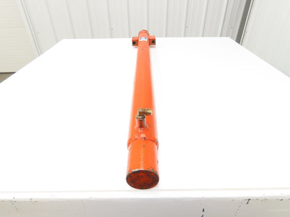 Welded Round Hydraulic Cylinder 2.5" Bore 30" Stroke Single Acting