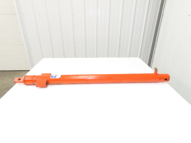 Welded Round Hydraulic Cylinder 2.5" Bore 30" Stroke Single Acting