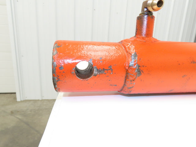 Welded Round Hydraulic Cylinder 2.5" Bore 30" Stroke Single Acting