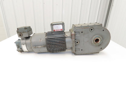 Bauer NPK830CFG00-111/200T-B-S Brake Gearmotor 165rpm 18:1 750W 85V w/Tacho