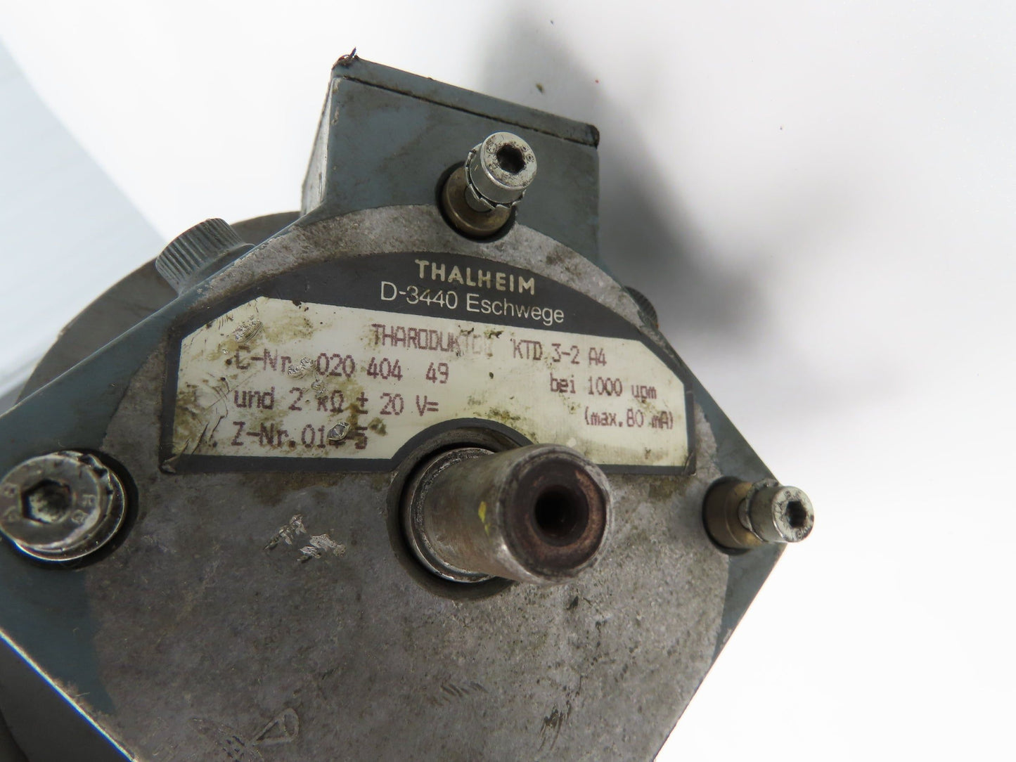 Bauer NPK830CFG00-111/200T-B-S Brake Gearmotor 165rpm 18:1 750W 85V w/Tacho