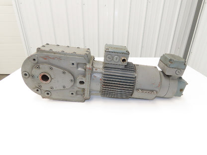 Bauer NPK830CFG00-111/200T-B-S Brake Gearmotor 165rpm 18:1 750W 85V w/Tacho