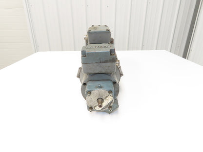 Bauer NPK830CFG00-111/200T-B-S Brake Gearmotor 165rpm 18:1 750W 85V w/Tacho