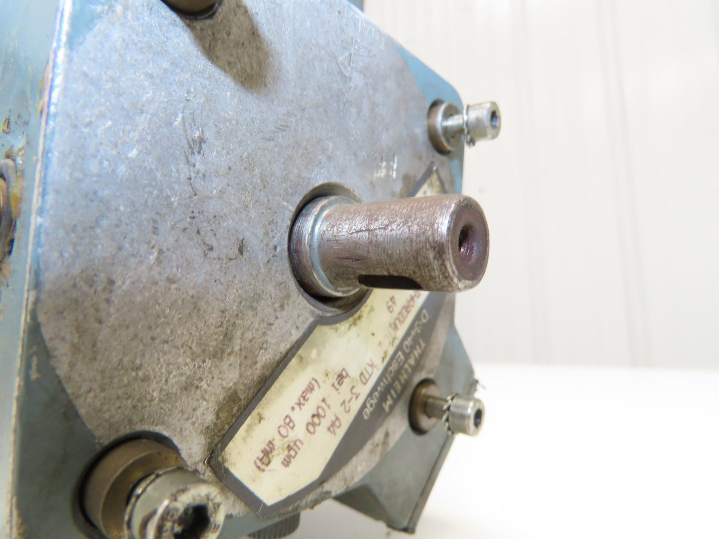 Bauer NPK830CFG00-111/200T-B-S Brake Gearmotor 165rpm 18:1 750W 85V w/Tacho