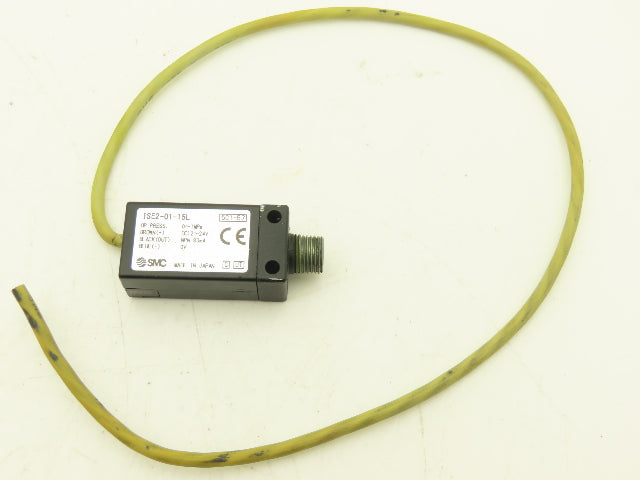 SMC ISE2-01-15L Pressure Switch 12-24VDC 1/8" NPT 0-1Mpa 0-145psi