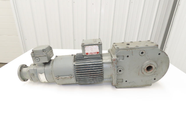 Bauer NPK830CFG00-111/200T-B-S Brake Gearmotor 165rpm 18:1 750W 85V w/Tacho