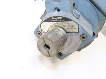 Bauer NPK830CFG00-111/200T-B-S Brake Gearmotor 165rpm 18:1 750W 85V w/Tacho