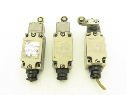 Omron D4B-2511N Roller Rocker Limit Switch IP67 400V 2A Lot of 3