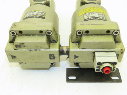 SMC AMG250-02BD-R Micro Mist Separator Drain Catch Assembly 1/4" NPT 145 psi