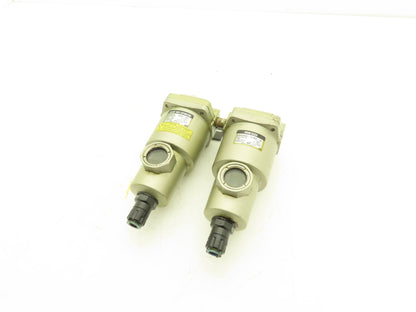 SMC AMG250-02BD-R Micro Mist Separator Drain Catch Assembly 1/4" NPT 145 psi