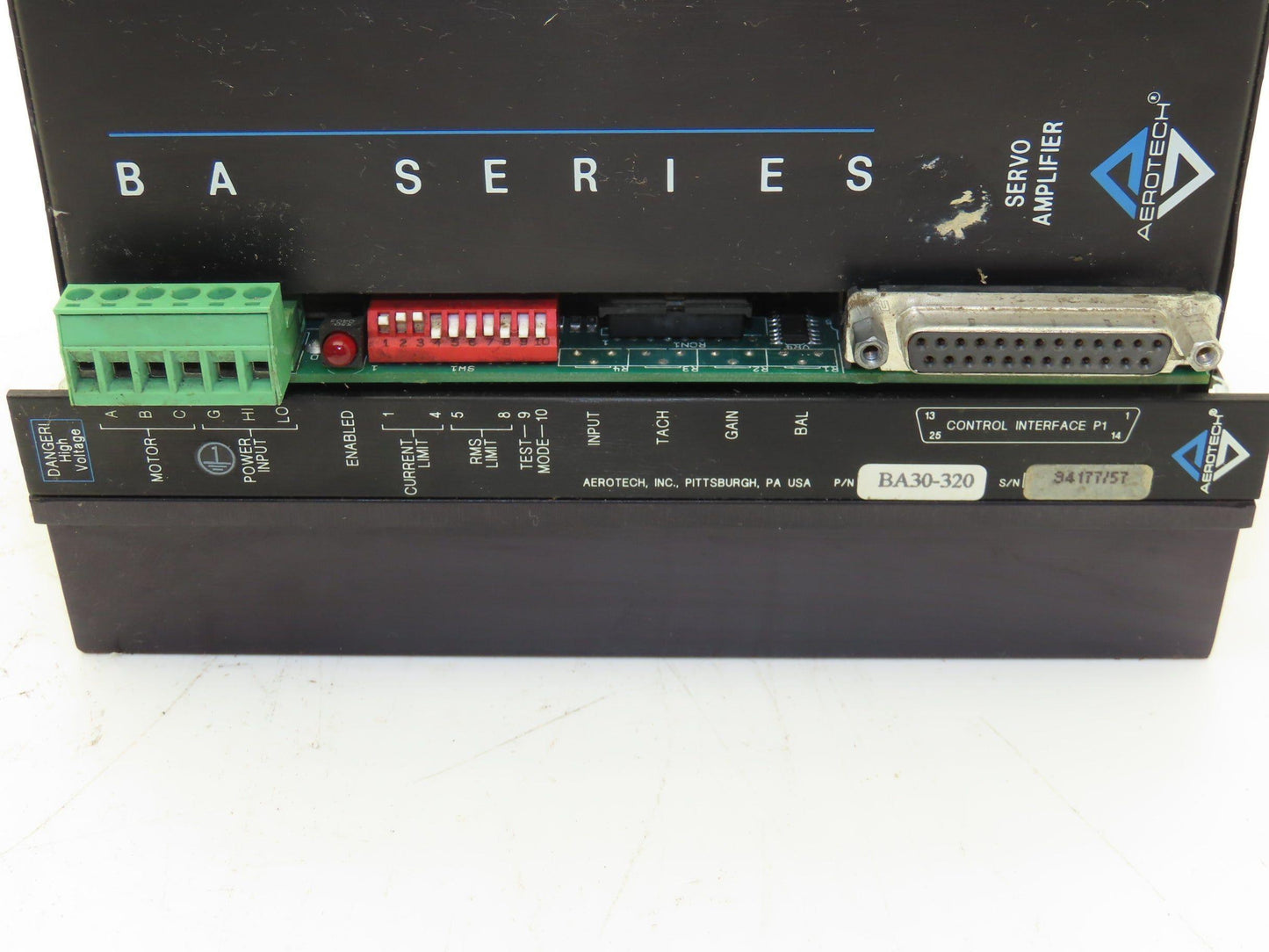 Aerotech BA30-320 Servo Amplifier Drive Controller 320V