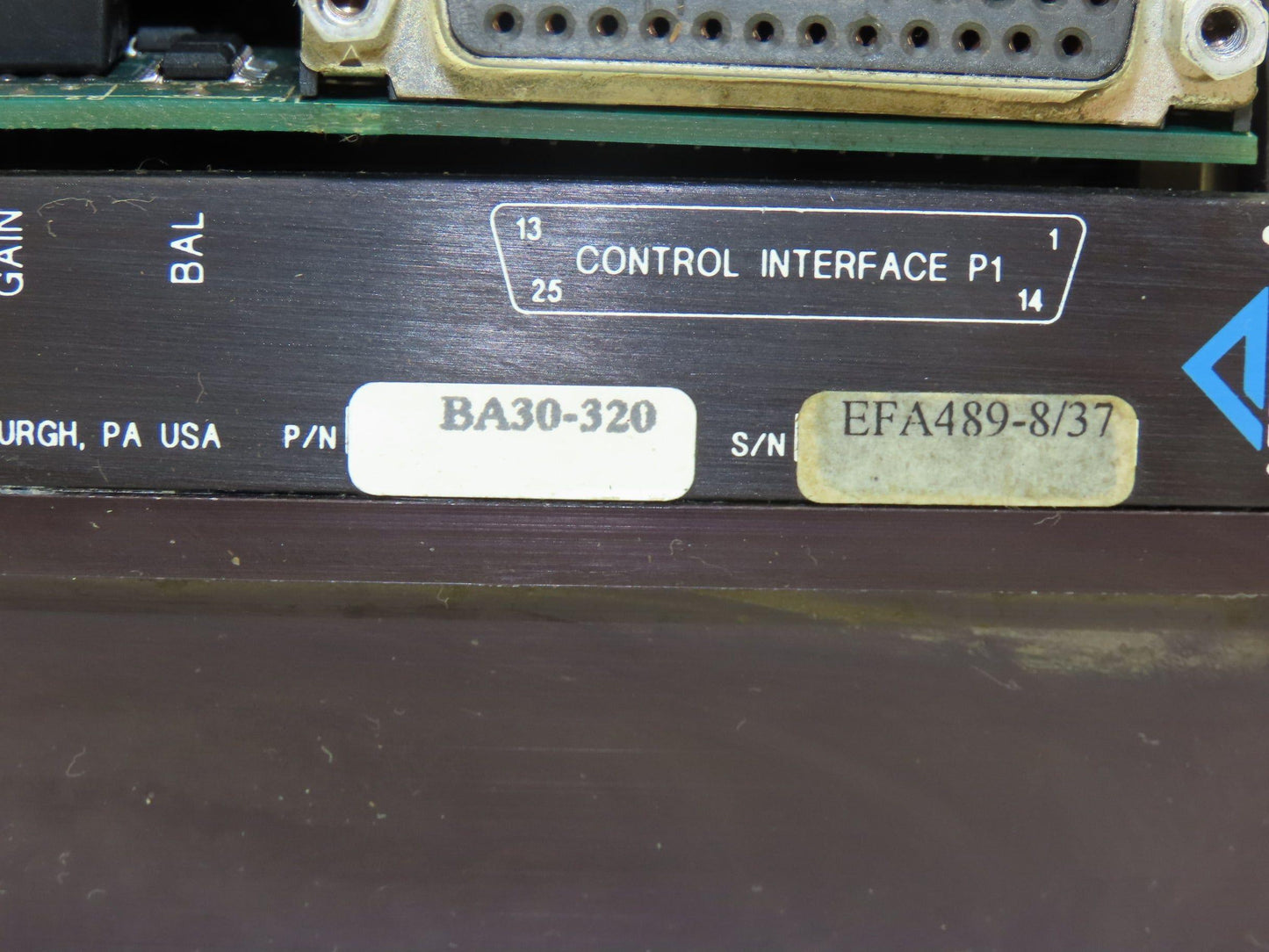 Aerotech BA30-320 Servo Amplifier Drive Controller 320V