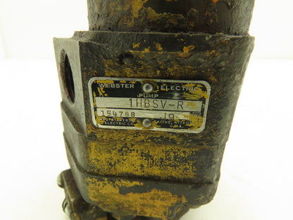 Webster 1HBSV-R Hydraulic Gear Pump 1/2"npt