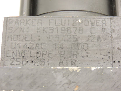 Parker J2A-U142AC Pneumatic Air Cylinder 3.25" Bore 14" Stroke 250psi