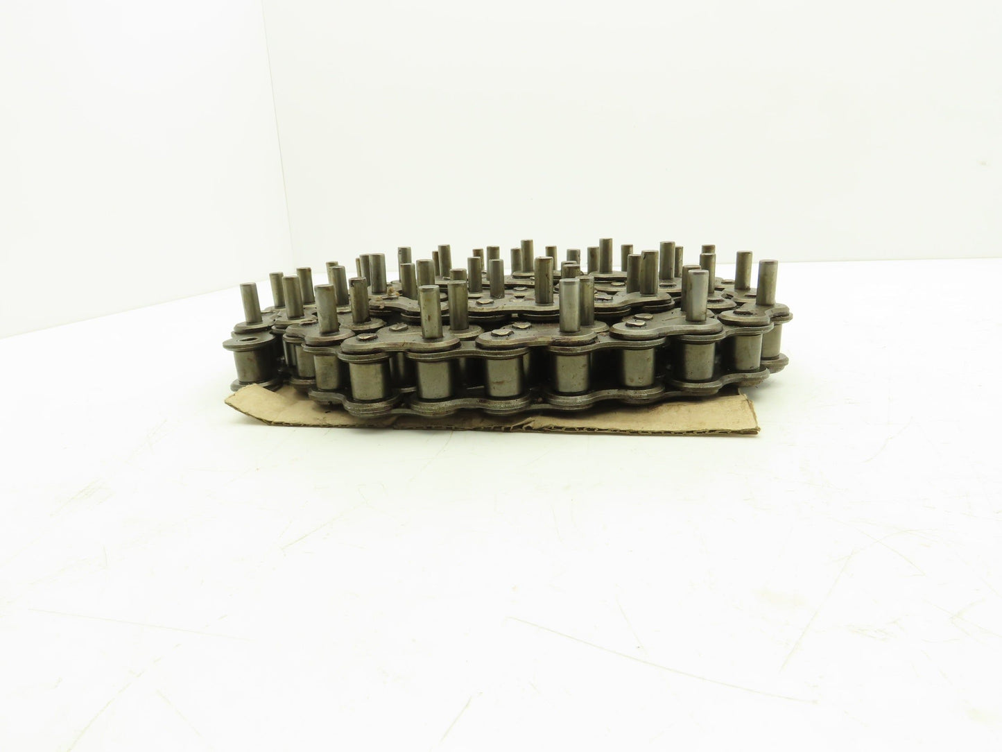 Diamond Roller Chain #100 Riveted E1 Pin Attachment 10' Single Strand 1.25"Pitch