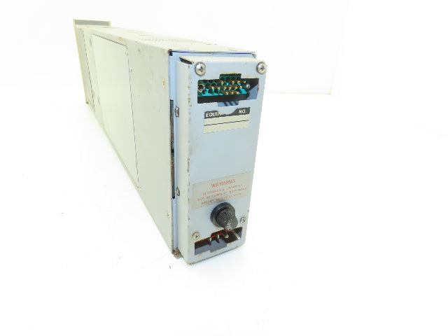 Foxboro PR-111/CVR-111 E27R-S2RA6 M/62H HMI Recorder 120VAC Supply 30VDC Output