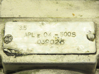 Masuda APLE04-500S Hydraulic Line Filter Housing 1/2" NPT 500 psi