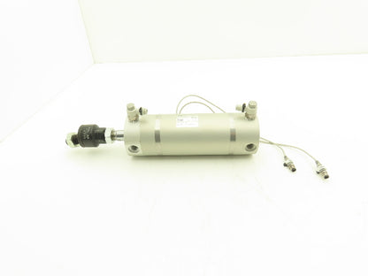 SMC CDG1BN63-125Z Round Pneumatic Air Cylinder 63mm Bore 125mm Stroke 145psi