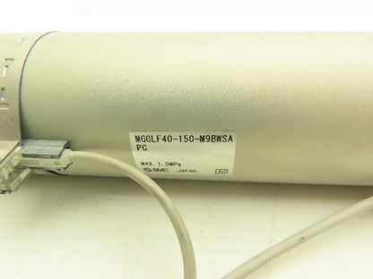 SMC MGGLF40-150-M9BWSA Round Pneumatic Air Cylinder 40mm Bore 150mm Stroke