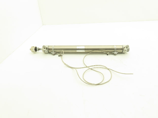 SMC CDM2B32-300AZ Round Pneumatic Air Cylinder 32mm Bore 300mm Stroke Stainless