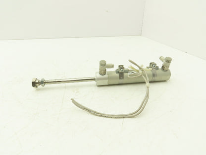 SMC MGGLB20-75-M9BL Round Pneumatic Air Cylinder 20mm Bore 75mm Stroke 145psi