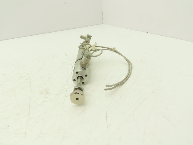 SMC MGGLB20-75-M9BL Round Pneumatic Air Cylinder 20mm Bore 75mm Stroke 145psi