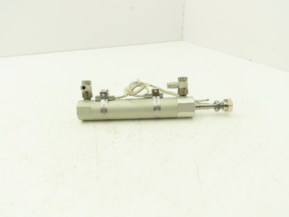 SMC MGGLB20-75-M9BL Round Pneumatic Air Cylinder 20mm Bore 75mm Stroke 145psi