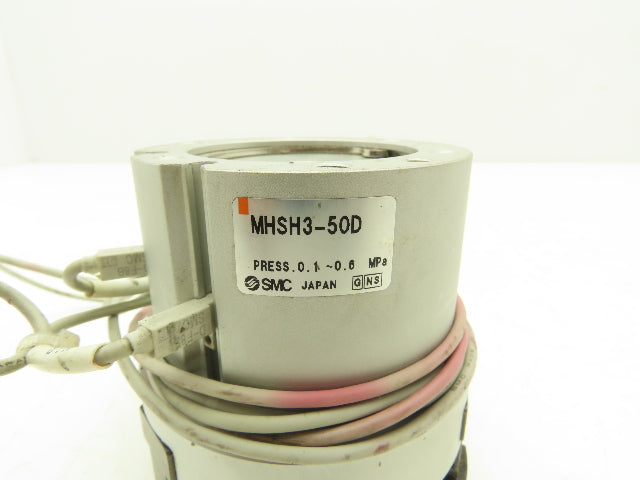 SMC MHSH3-50D Pneumatic 3-Finger Air Gripper Parallel Style 50mm Bore