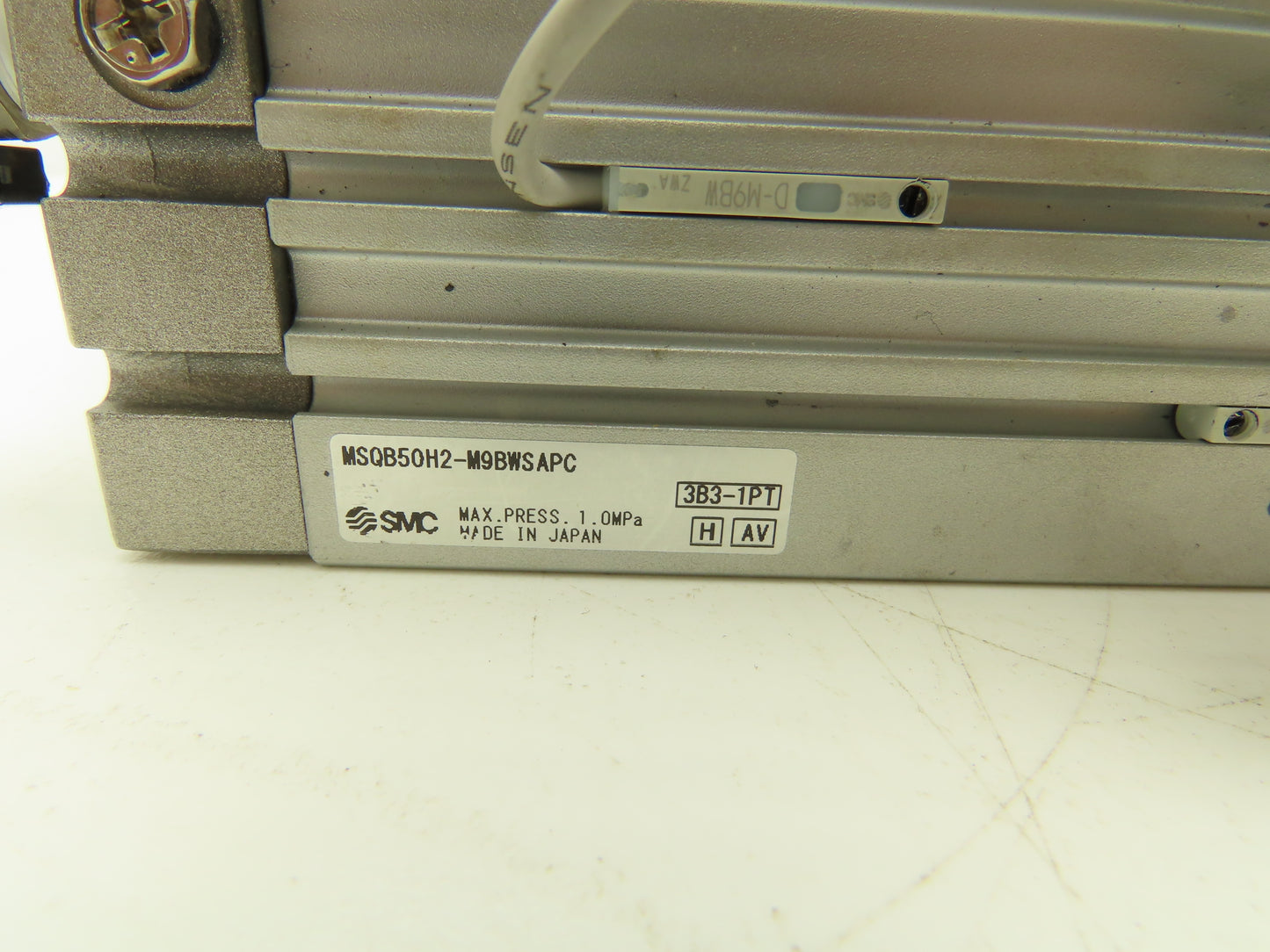 SMC MSQB50H2-M9BWSAPC Pneumatic Rotary Actuator Table Rack & Pinion 1.0MPa
