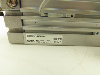 SMC MSQB50H2-M9BWSAPC Pneumatic Rotary Actuator Table Rack & Pinion 1.0MPa