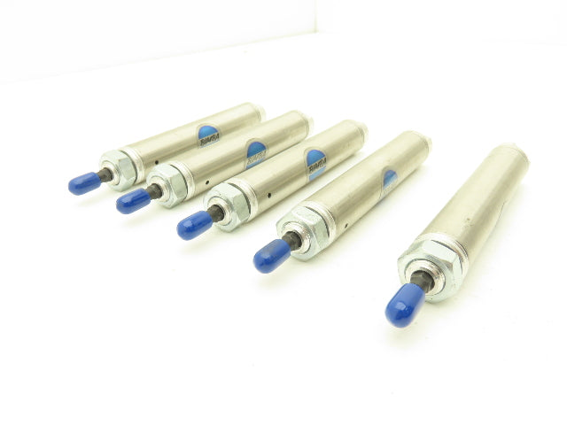 Bimba 042NRG Air Cylinder 3/4" Bore x 2" Stroke Single Act Non-Rotating Lot of 5