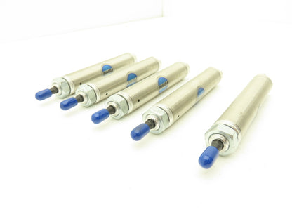 Bimba 042NRG Air Cylinder 3/4" Bore x 2" Stroke Single Act Non-Rotating Lot of 5