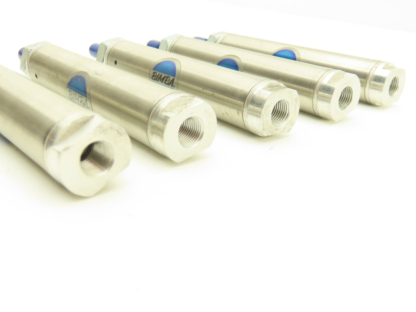 Bimba 042NRG Air Cylinder 3/4" Bore x 2" Stroke Single Act Non-Rotating Lot of 5