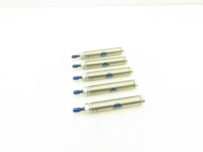 Bimba 042NRG Air Cylinder 3/4" Bore x 2" Stroke Single Act Non-Rotating Lot of 5