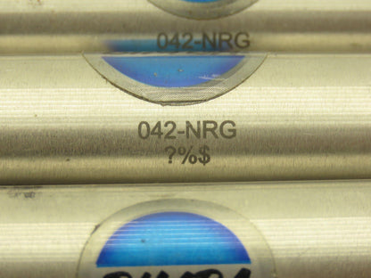 Bimba 042NRG Air Cylinder 3/4" Bore x 2" Stroke Single Act Non-Rotating Lot of 5