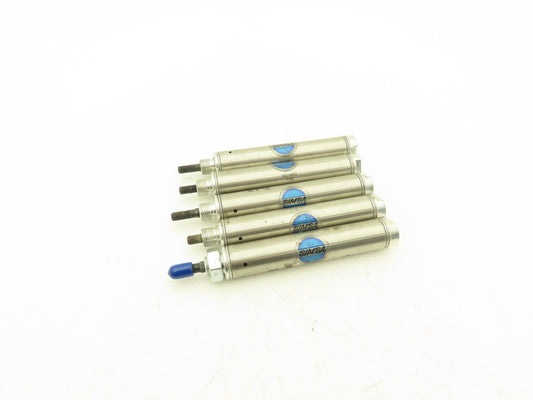 Bimba 042NRG Air Cylinder 3/4" Bore x 2" Stroke Single Act Non-Rotating Lot of 5