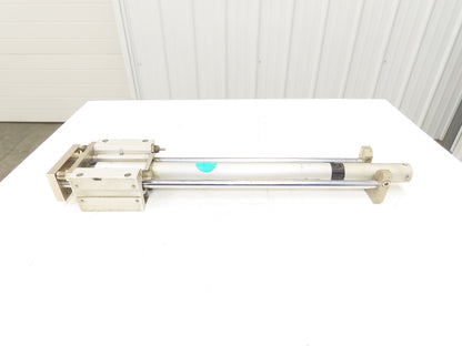 SMC Pneumatic External Guided Cylinder 40mm Bore 100mm+400mm Stroke