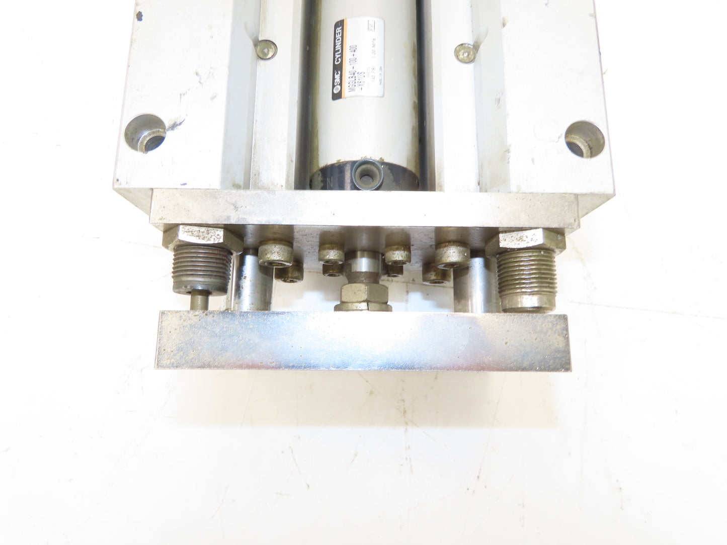 SMC Pneumatic External Guided Cylinder 40mm Bore 100mm+400mm Stroke