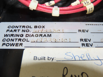 Conair 6142290101 61422301 HMI Timed Cycle Feeder Control Station